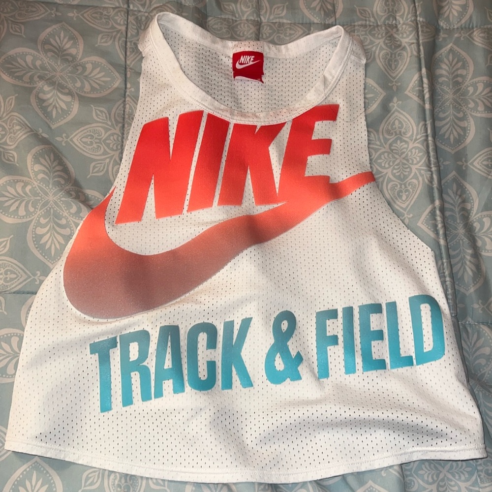 Nike tank , colorful lettering